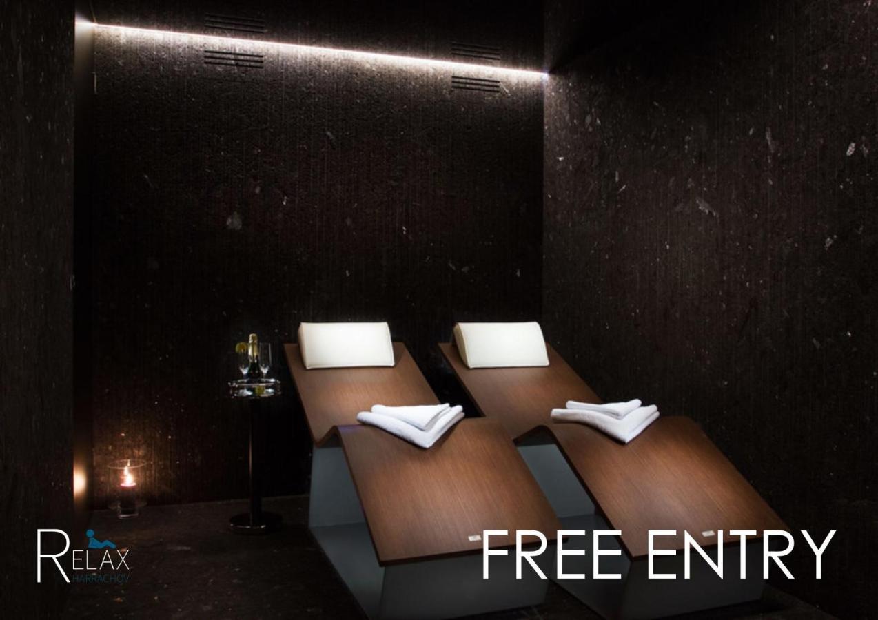 Relax Harrachov Apartments - Free Wellness Grotta Spa Esterno foto